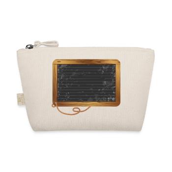 empty black slate for labeling - Organic Pouch - nature - Front