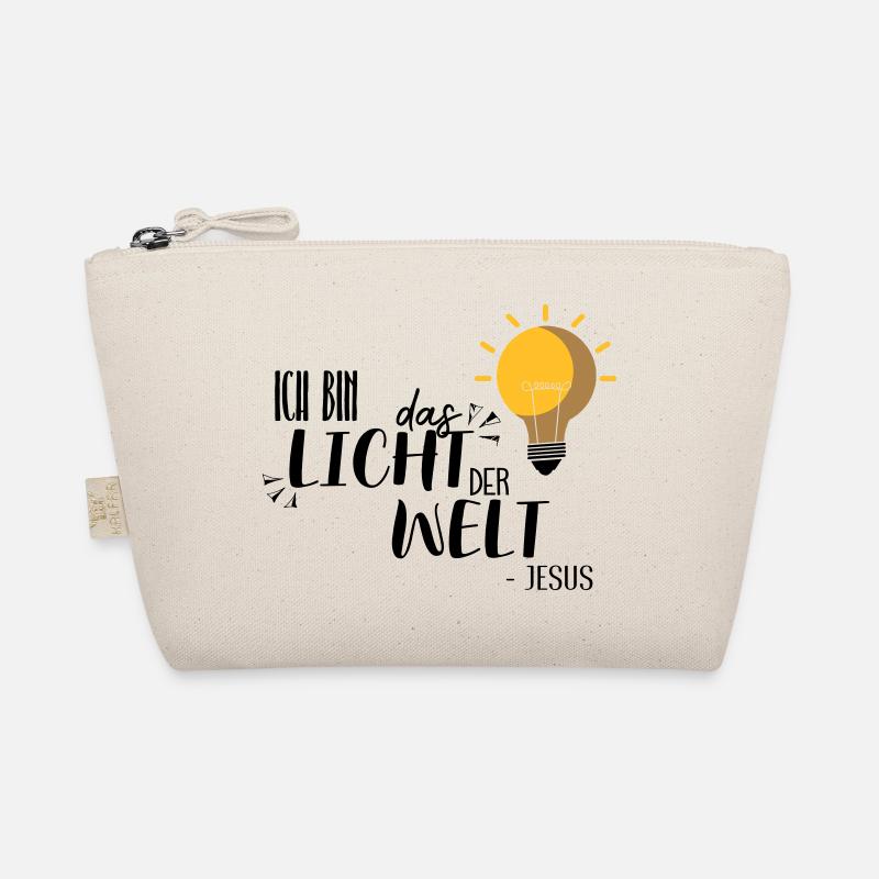 Ich bin das Licht Bio-Täschchen