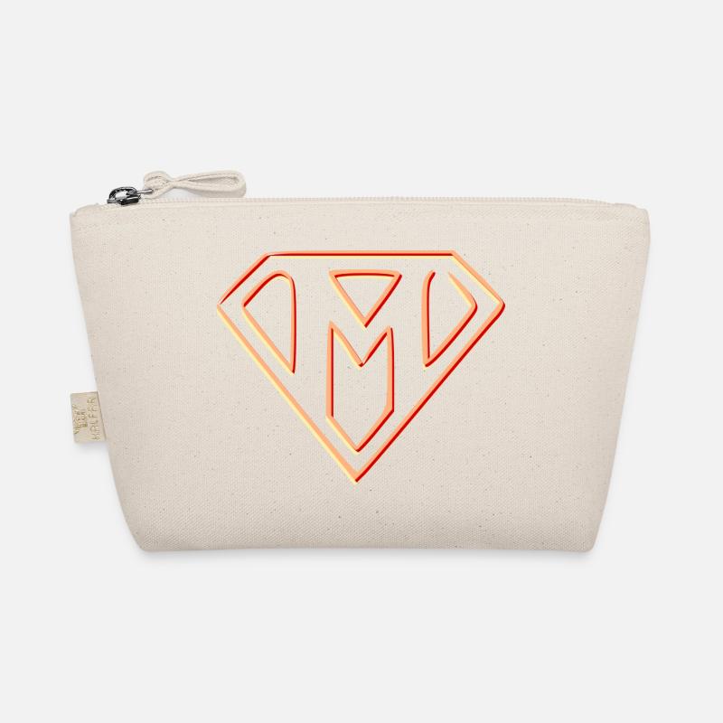 Stylized Power Emblem Organic Pouch
