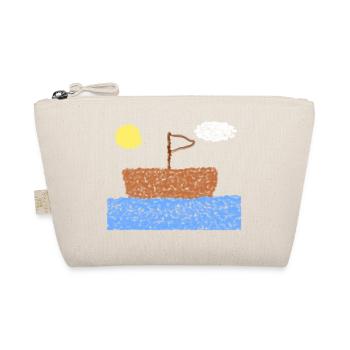 BOAT FOR KIDS - Organic Pouch - nature - Front