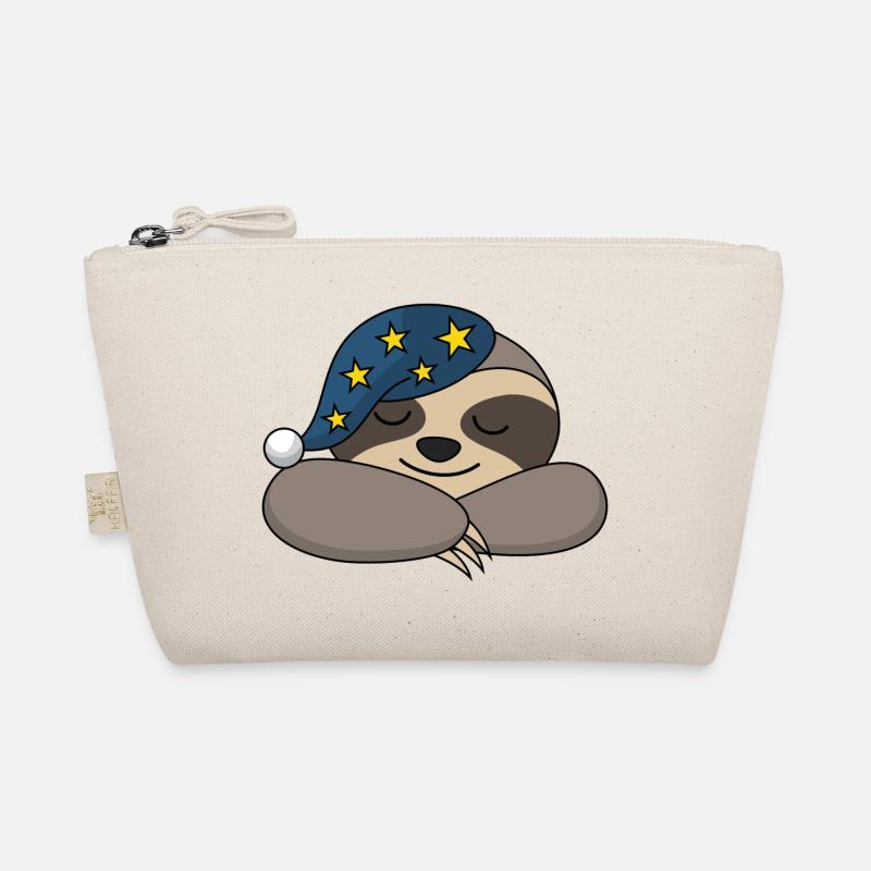 Sloth Sleepyhead Sleepy Sleeper Tired Sleeping Organic Pouch
