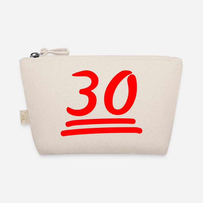 30- 30.Geburtstag-Runder Geburtstag Bio-Täschchen