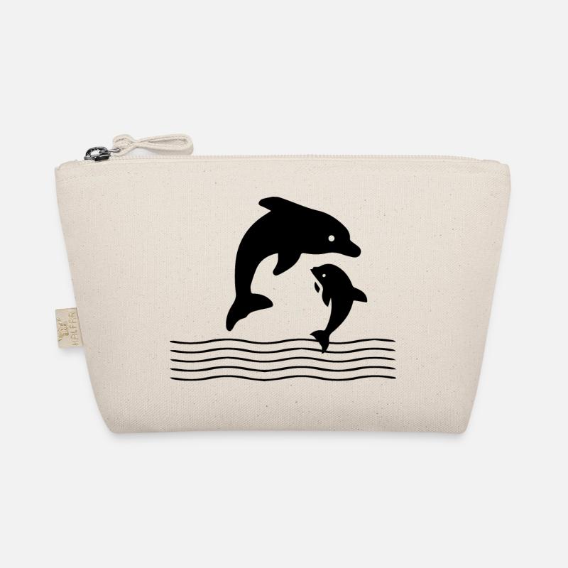 Dolphin dolphin Organic Pouch