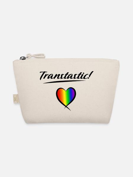 Transgender Transtastic! - Organic Pouch - nature - Front