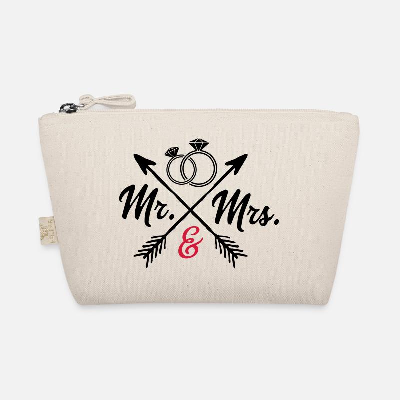 Mr. And Mrs. - Bio-Täschchen - Natur