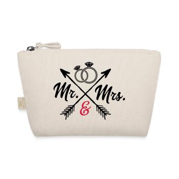 Mr. And Mrs. - Bio-Täschchen - Natur - Vorne