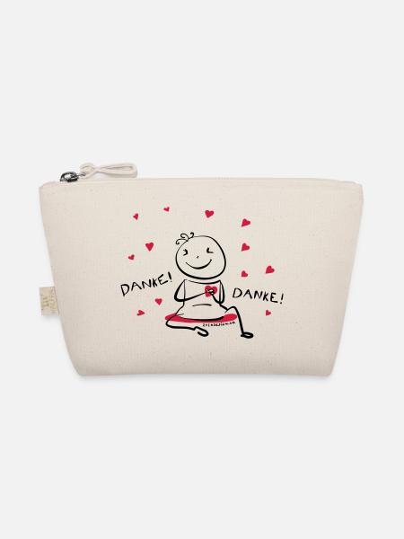 Thank you! - Organic Pouch - nature - Front
