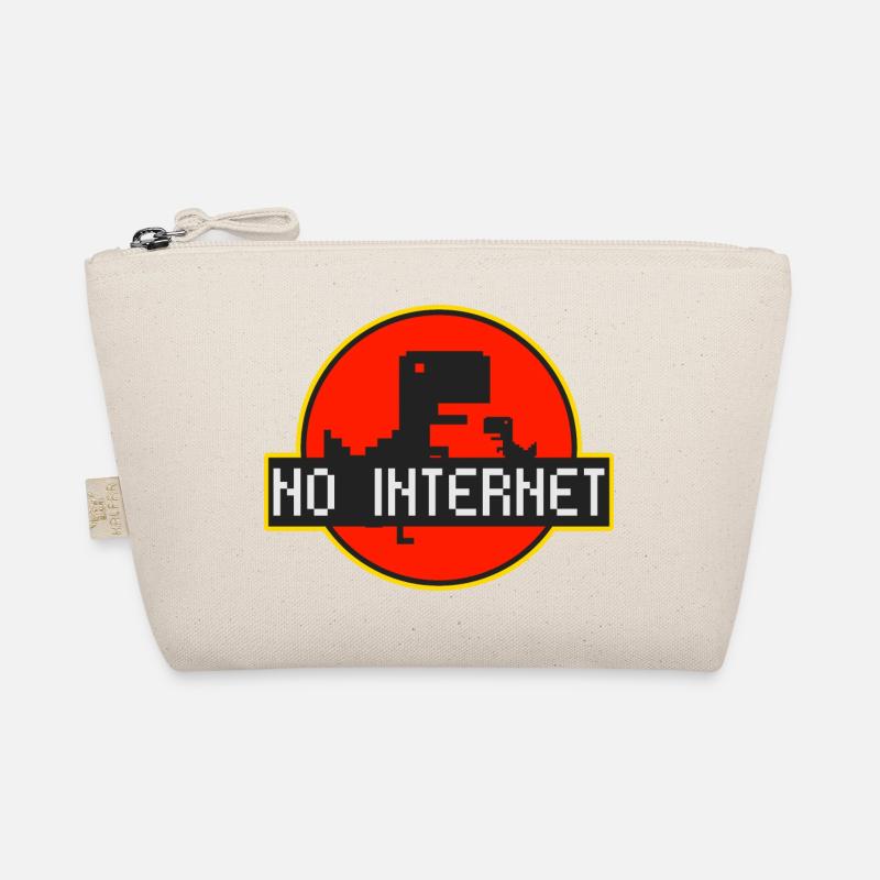 No internet - Kein Internet Bio-Täschchen