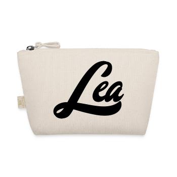 Lea Name Abstract Color Explosion Art Design - Organic Pouch - nature - Front