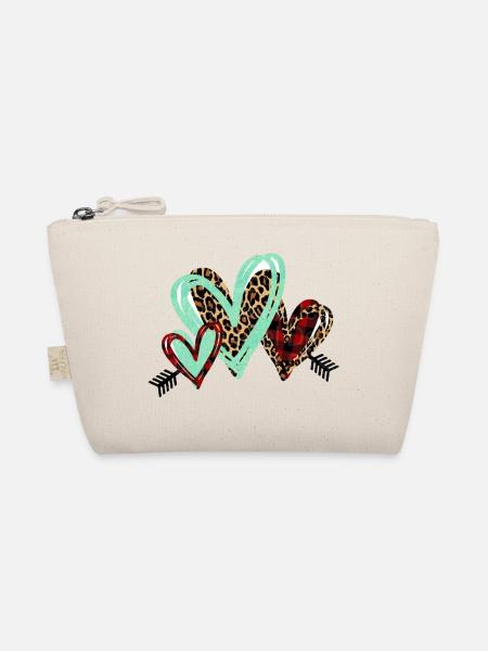 CORAZON ANIMAL PRINT - Organic Pouch - nature