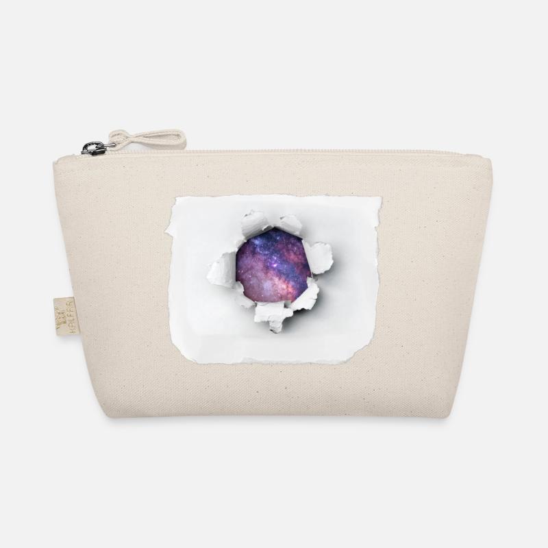 Zerrissenes Papier - Universum Bio-Täschchen