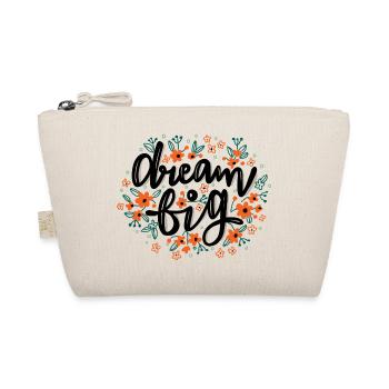 Dream Big - Bio-Täschchen - Natur - Vorne