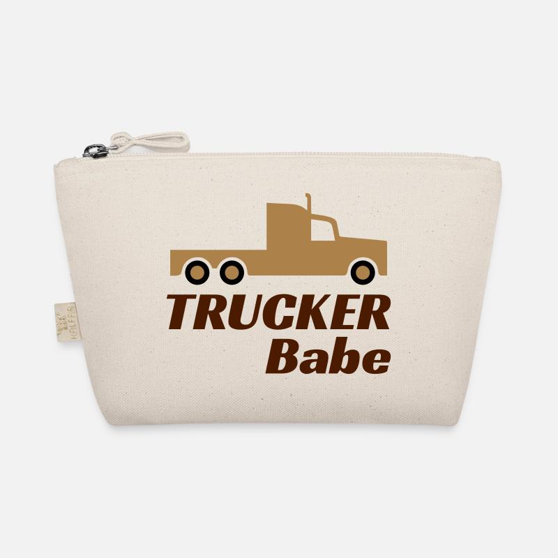 Trucker babe (tractor) Organic Pouch