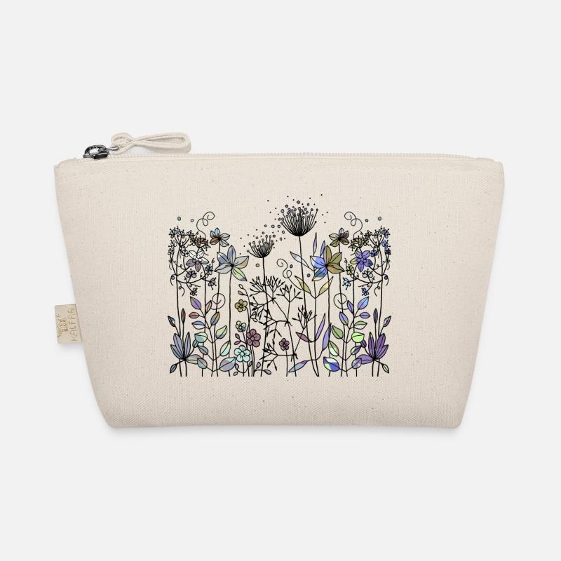 Blumen - Bio-Täschchen - Natur