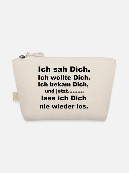 Ich sah dich - Bio-Täschchen - Natur