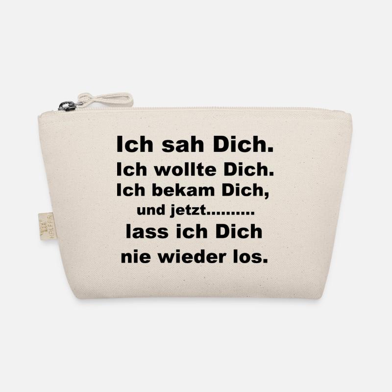 Ich sah dich - Bio-Täschchen - Natur