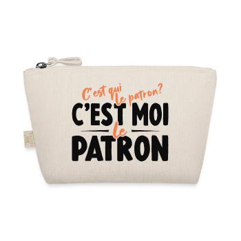 C'est Qui Le Patron C'est Moi Le Patron - Trousse biologique - nature - Devant