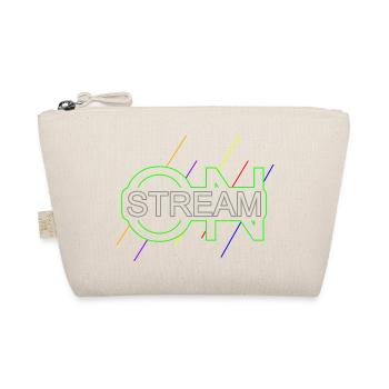 Stream on Live Streamer Gamer - Organic Pouch - nature - Front
