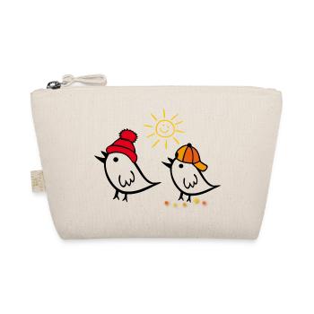 Spring, Sun, Sparrow - Organic Pouch - nature - Front