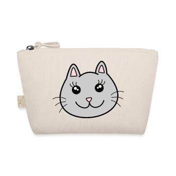 Katze Katzen - Bio-Täschchen - Natur - Vorne
