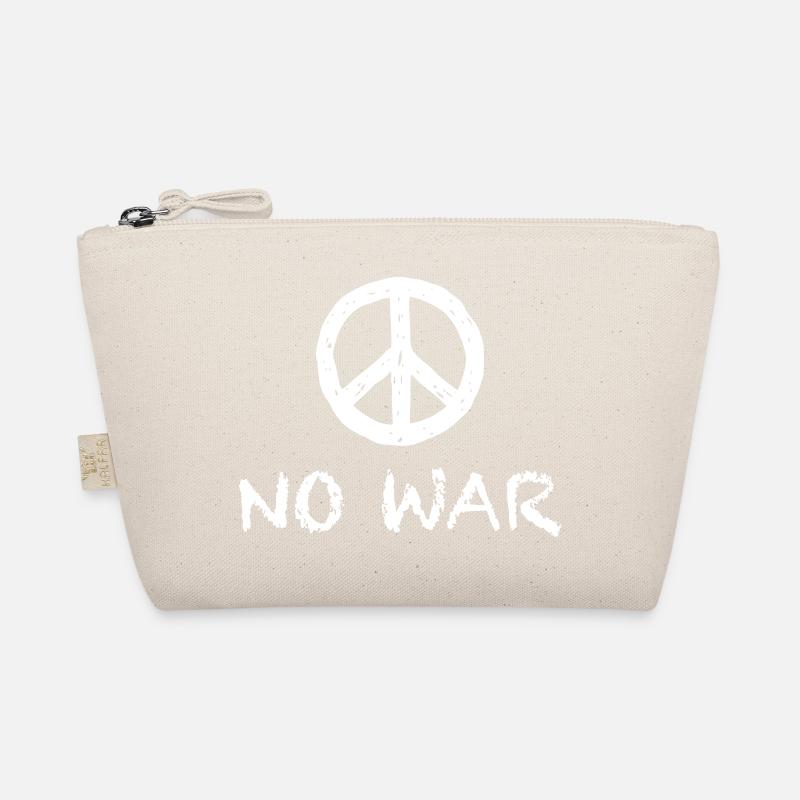 No War Peace Zeichen Bio-Täschchen