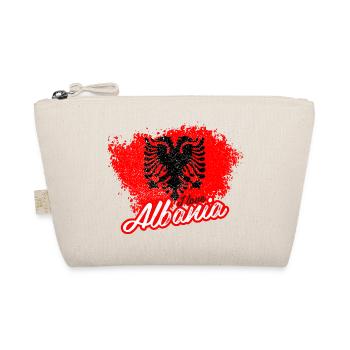 Ich liebe Albanien - Bio-Täschchen - Natur - Vorne