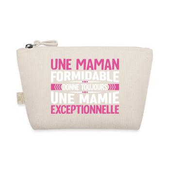 Cadeau pour Grand-Mère - Une Mamie Exceptionnelle - Trousse biologique - nature - Devant