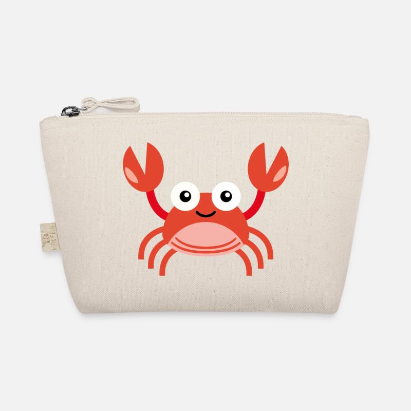 Krabbe Crab Vektor Vector - Bio-Täschchen - Natur