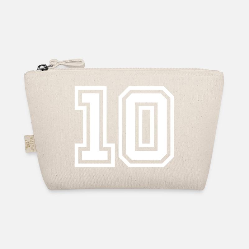 10 number symbol Organic Pouch
