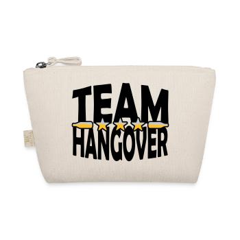 Bierflaschen Team Hangover - Bio-Täschchen - Natur - Vorne