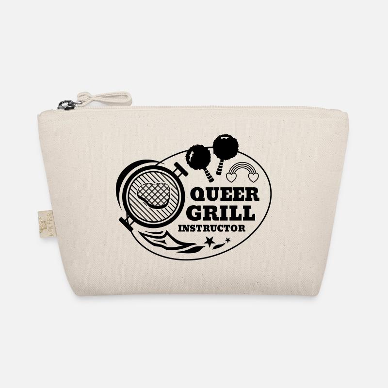 Queer Grill Instructor BBQ Gift Idea Organic Pouch