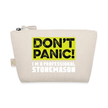 I am a professional Stonemason. Craftsmen Poison - Organic Pouch - nature - Front