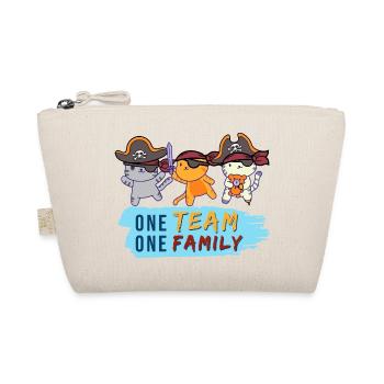 équipe famille chat pirate enterrement de vie de jeune fille père - Trousse biologique - nature - Devant