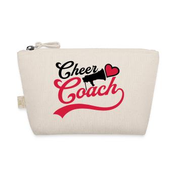 Heart Cheer Coach Megaphone - Organic Pouch - nature - Front