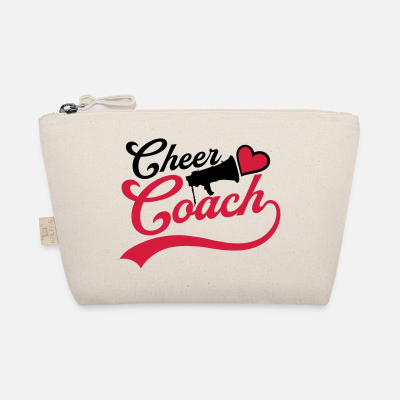 Heart Cheer Coach Megaphone Organic Pouch