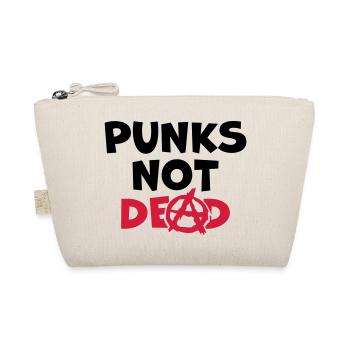 Quote punks not dead - Organic Pouch - nature - Front