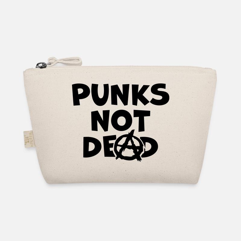 Punks not dead quote Organic Pouch