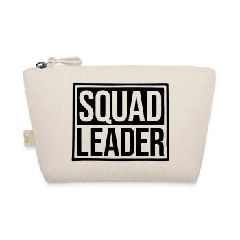 Squad Leader Schild Design - Bio-Täschchen - Natur - Vorne