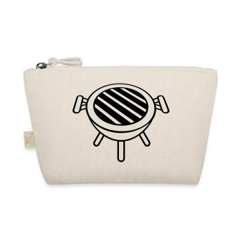 Petit barbecue rond au charbon de bois - Trousse biologique - nature - Devant