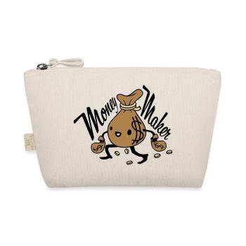Money Maker living money bag - Organic Pouch - nature - Front