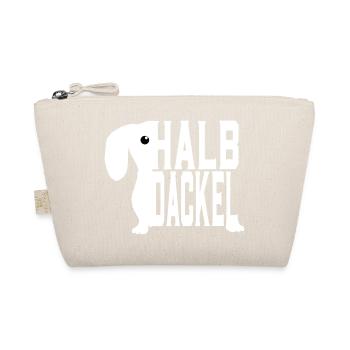 Halbdackel Schwäbisch Schwaben - Bio-Täschchen - Natur - Vorne