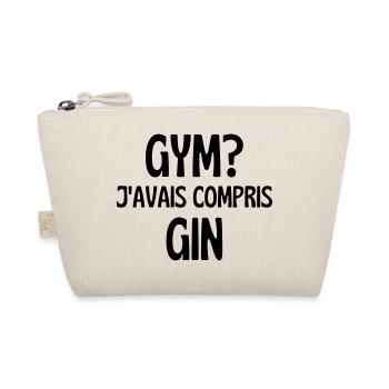 j'avais compris gin - Trousse biologique - nature - Devant