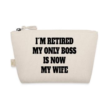 Pensioner Dad Retirement Grandma Start of retirement Grandpa - Organic Pouch - nature - Front