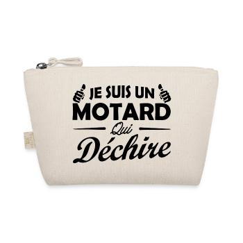 Je suis un motard qui déchire / humour motard - Trousse biologique - nature - Devant