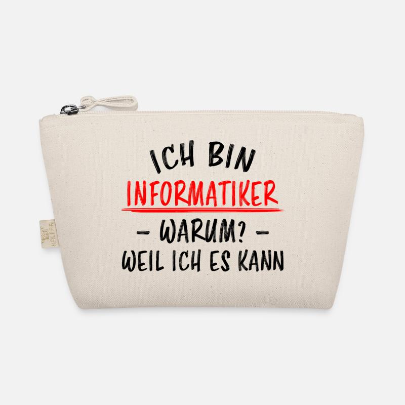 Informatiker Lustig Spruch Programmierer Geschenk Bio-Täschchen