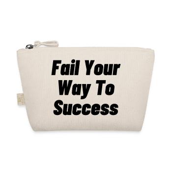 Fail Your Way To Success - Organic Pouch - nature - Front