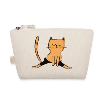 Cat fait une idée cadeau pour les amateurs de yoga yoga - Trousse biologique - nature - Devant