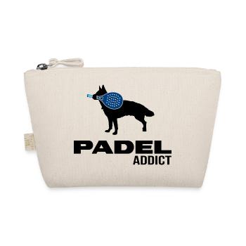 padel padeltennis paddel padle padeltennis player - Organic Pouch - nature - Front