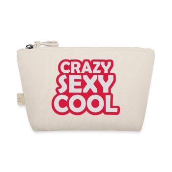 crazy sexy cool Design - Bio-Täschchen - Natur - Vorne