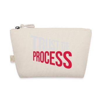 trust the process Quote - Organic Pouch - nature - Front